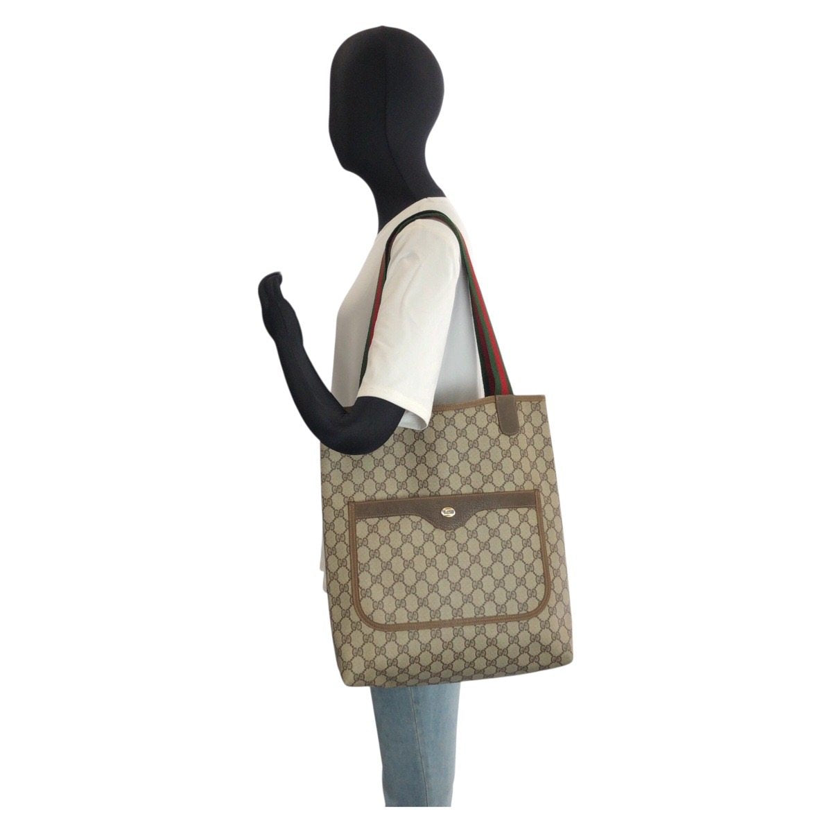 グッチ GGスプリームキャンバス トートバッグ