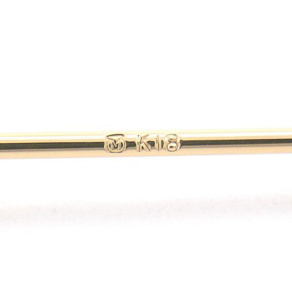 ミキモト K18YG×GP 2P パール ブローチ 6.5mm-6.6mm