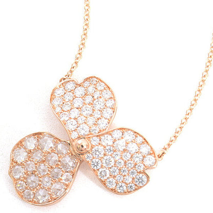 ティファニー ペーパーフラワー 18K ピンクゴールド ネックレス