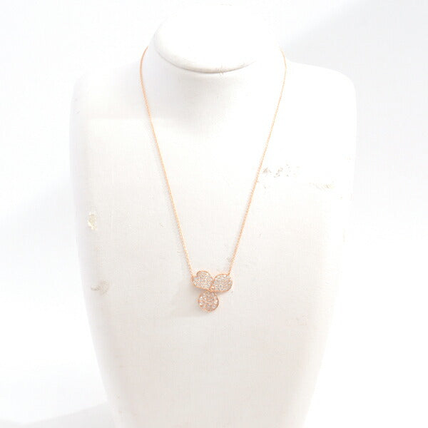 ティファニー ペーパーフラワー 18K ピンクゴールド ネックレス
