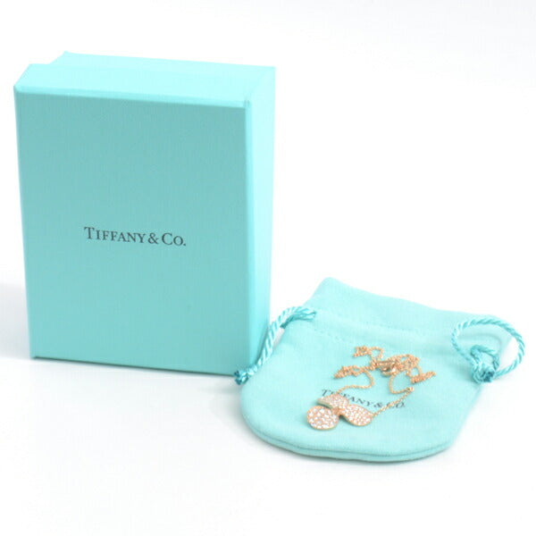 ティファニー ペーパーフラワー 18K ピンクゴールド ネックレス