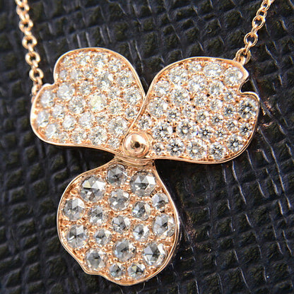 ティファニー ペーパーフラワー 18K ピンクゴールド ネックレス