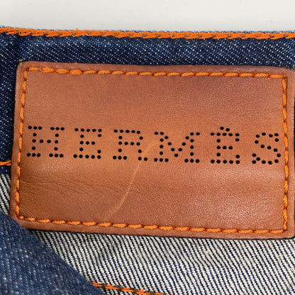 エルメス40コットンデニムパンツ