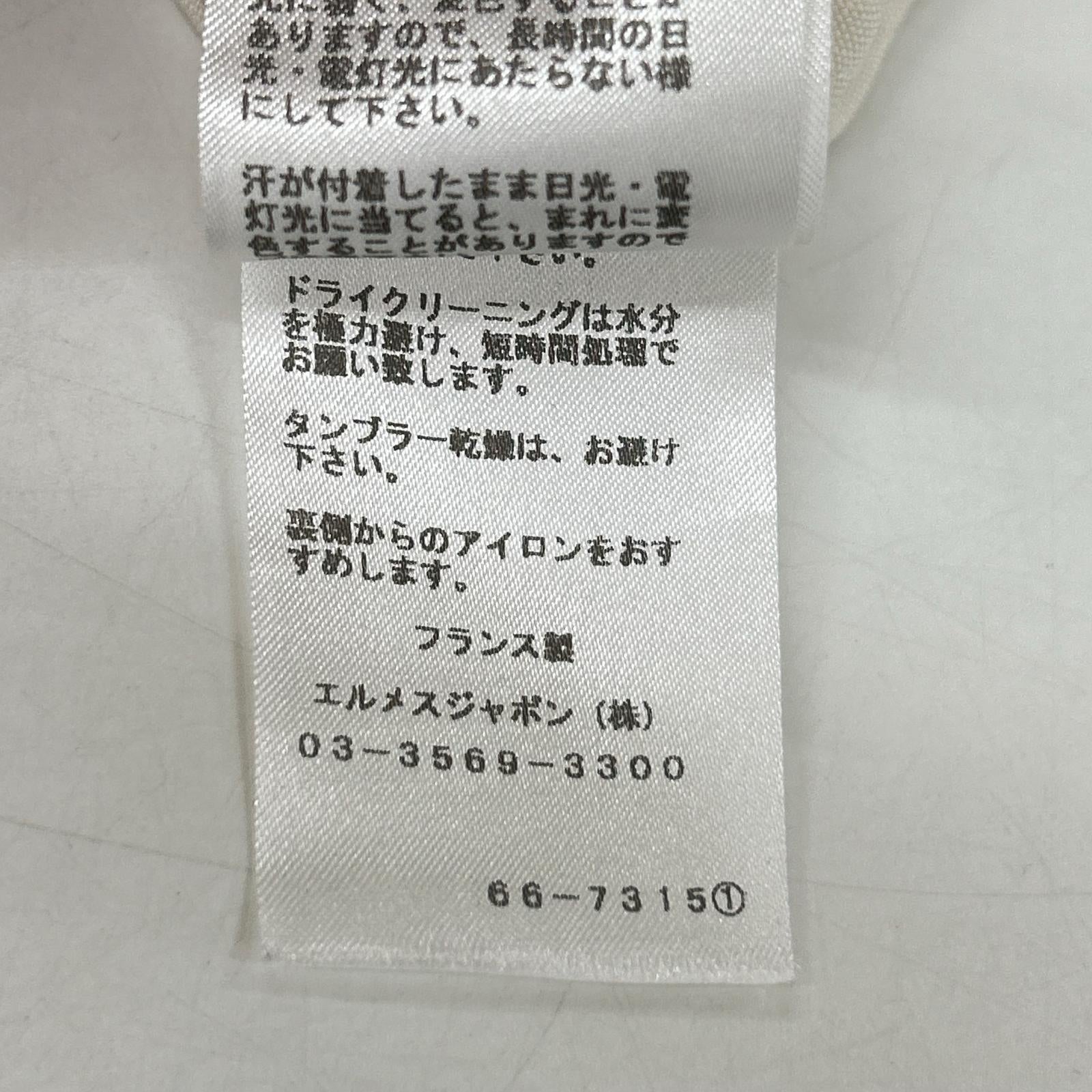 エルメス シルクノースリーブワンピース