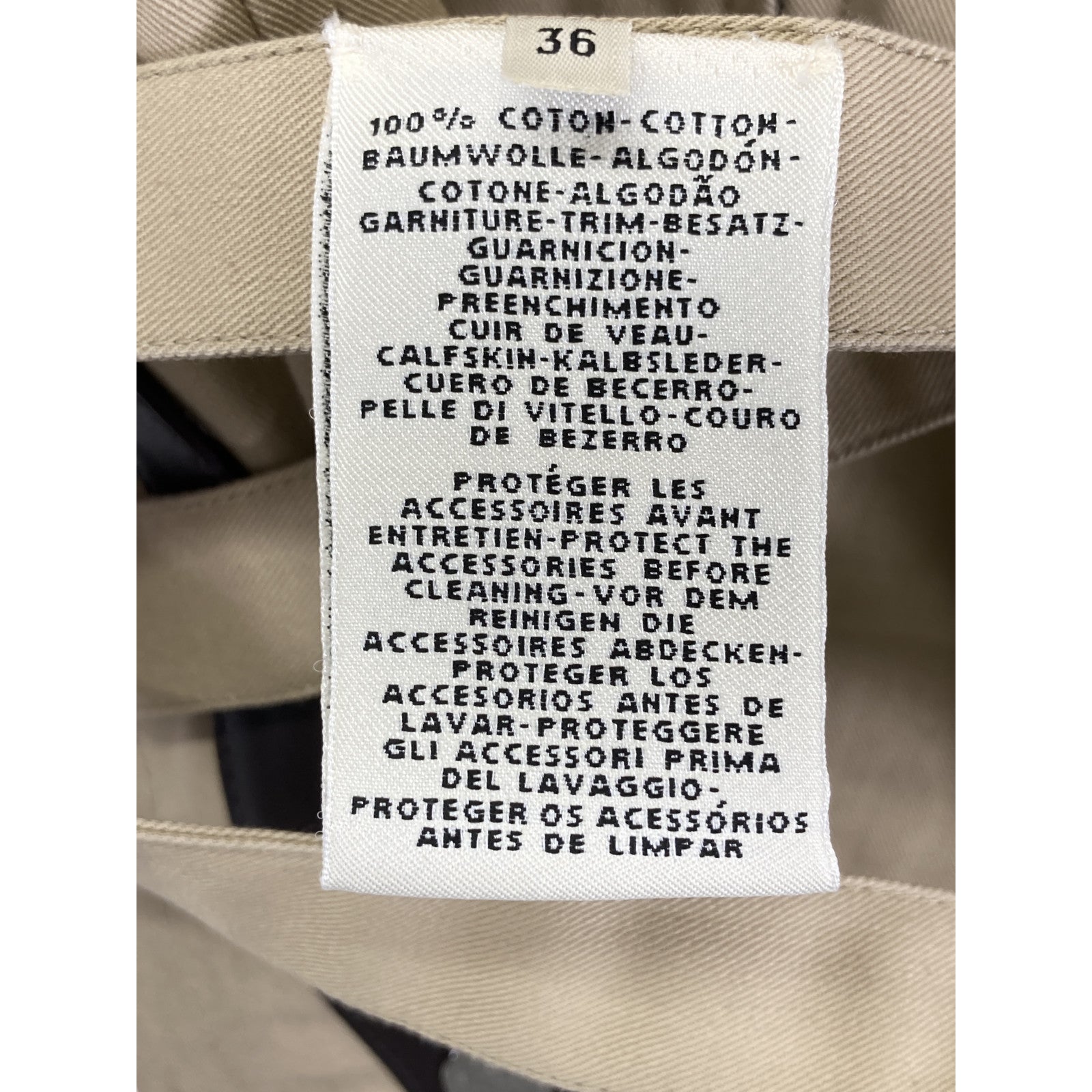 エルメス コットンレザー ノースリーブワンピース 36