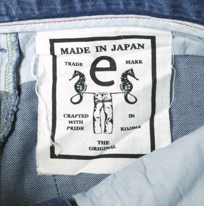 イージーンズ TAPERED コットンポリウレタンデニムパンツ