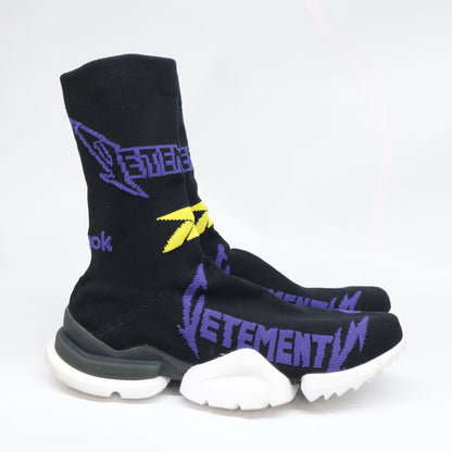 ヴェトモン×リーボック Metal Sock Boots ファブリック ブーツ