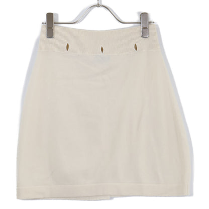 シャネル カシミヤノースリーブワンピース