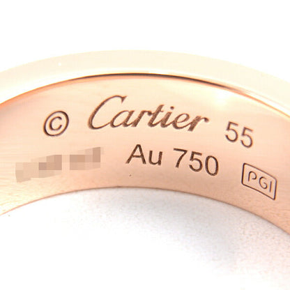 カルティエ ラブ フル パヴェ ダイヤ 750PG リング 55