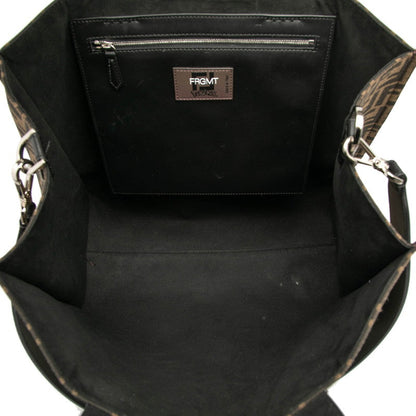 フェンディ ズッカ フラグメント ポケモン カイリュー キャンバス レザー 2way バッグ