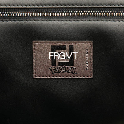 フェンディ ズッカ フラグメント ポケモン カイリュー キャンバス レザー 2way バッグ