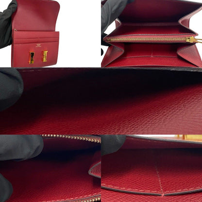 エルメス コンスタンスコンパクト レザー二つ折り財布