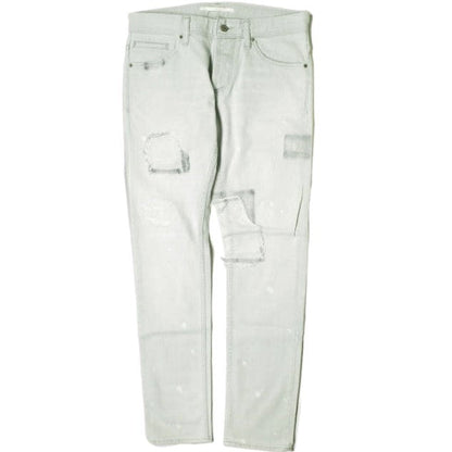 イージーンズ SLIM 綿 ストレッチデニムパンツ