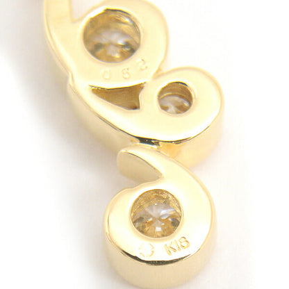 Monnickendam K18 3P ダイヤモンド ネックレス ペンダント