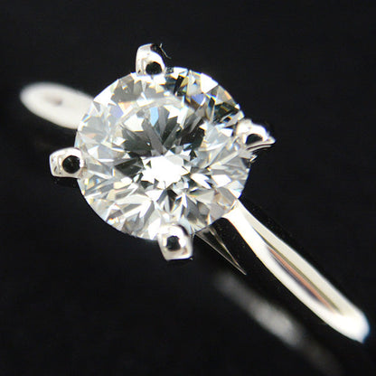カルティエ PT950 ダイヤモンド ソリティア リング D1.16ct