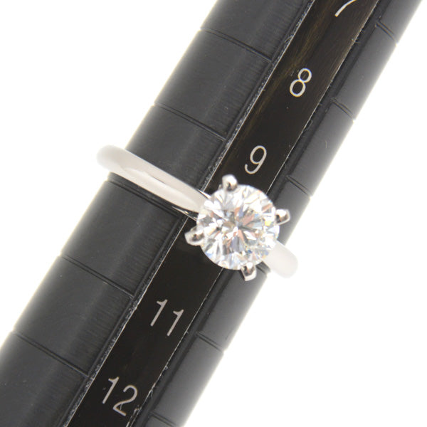 カルティエ PT950 ダイヤモンド ソリティア リング D1.16ct