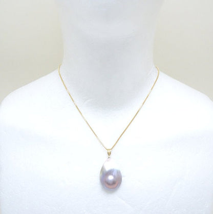 Mabe パール ネックレス K18YG イエロー ゴールド