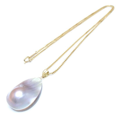 Mabe パール ネックレス K18YG イエロー ゴールド