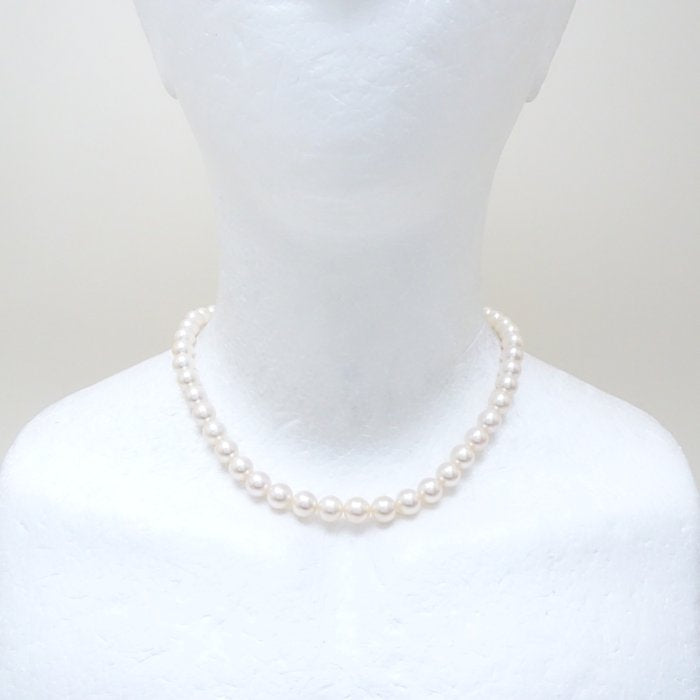 アコヤ パール ネックレス シルバー 7-8mm 40cm