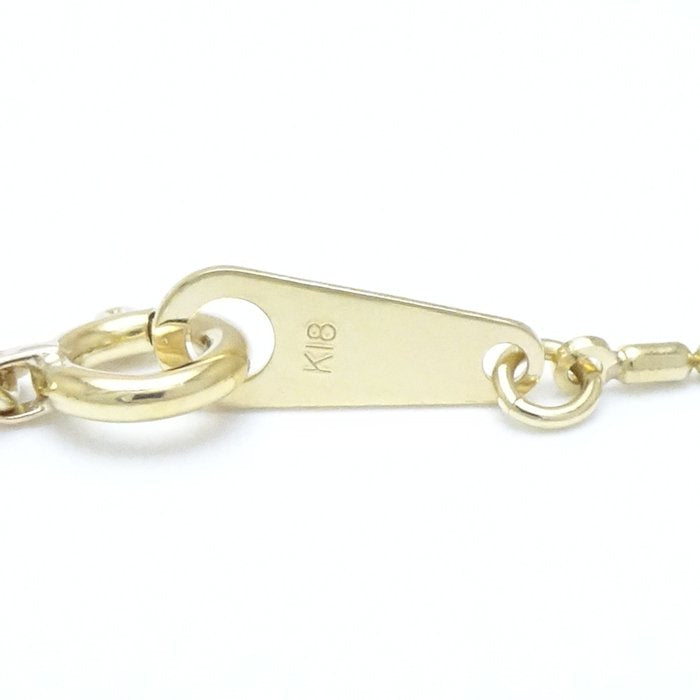 ダイヤモンド ネックレス 0.48ct K18YG イエロー ゴールド