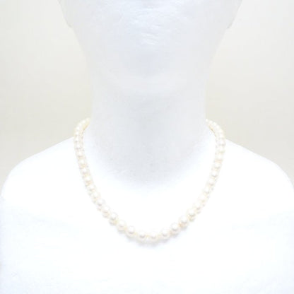 アコヤ パール ネックレス シルバー 7.5-8mm