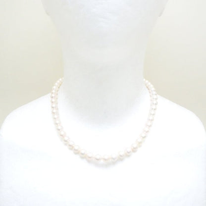 アコヤ パール ネックレス シルバー 43cm