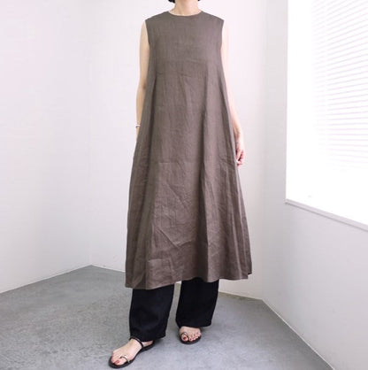 mizuiro ind リネン ドレス