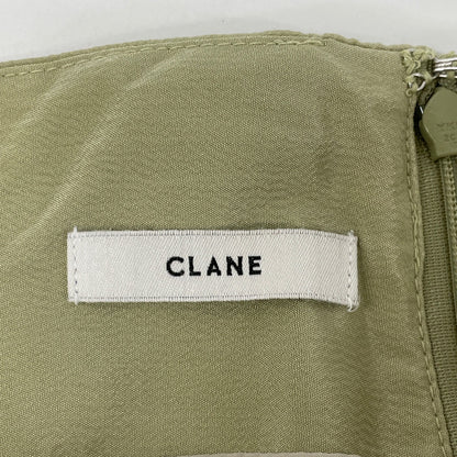 CLANE 2WAY サスペンダー マキシ スカート ポリエステル