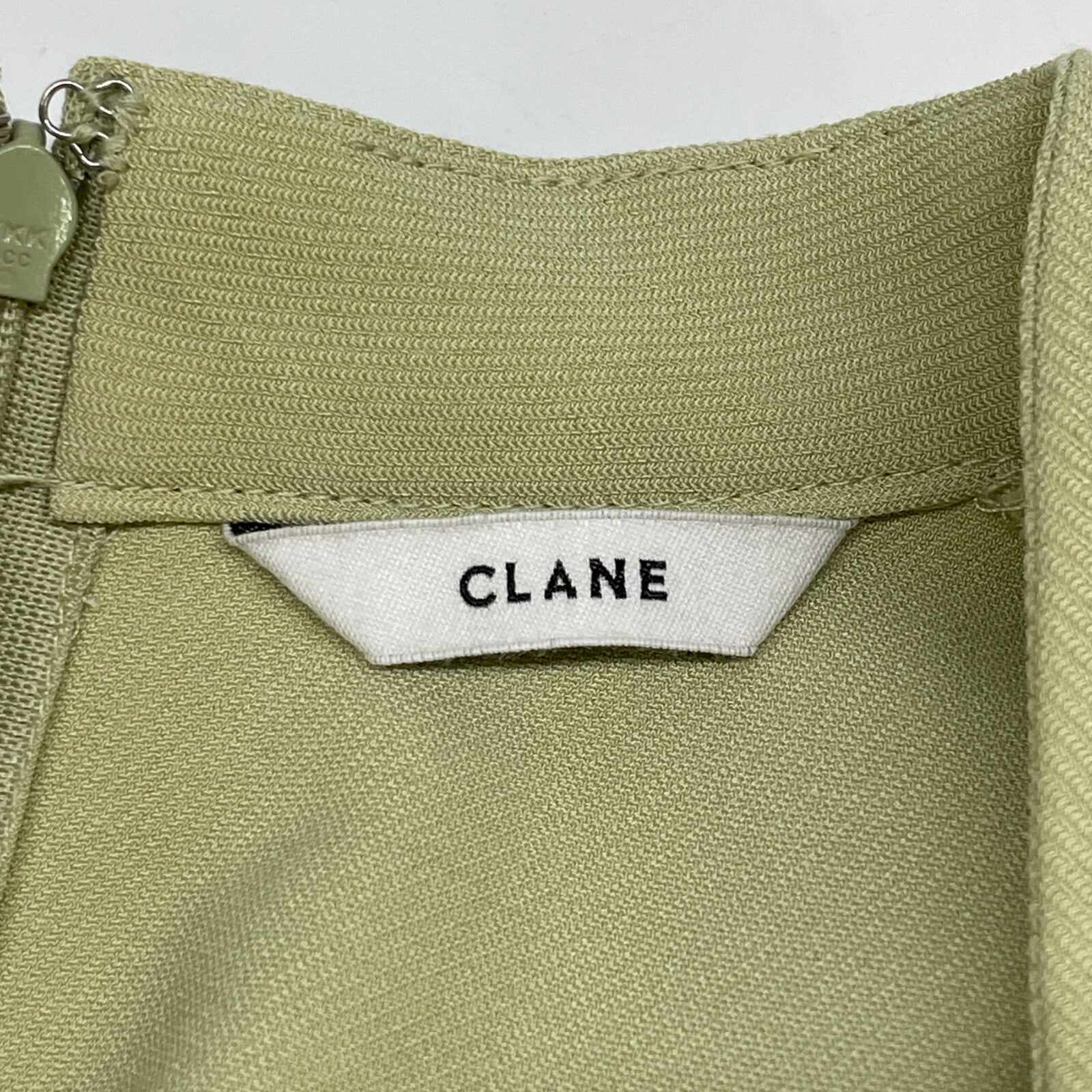 CLANE スタンドカラー ルーズ オールインワン ポリエステル