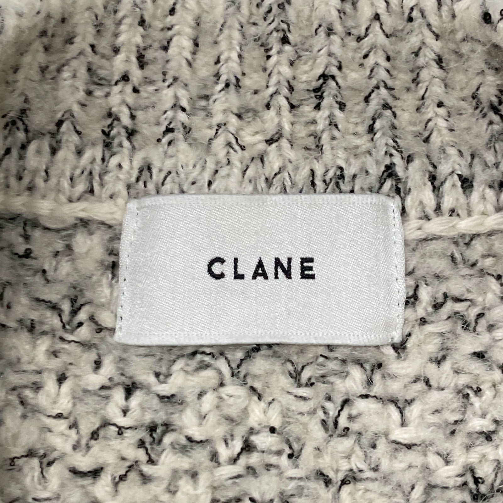 CLANE ツイード ウール ベスト