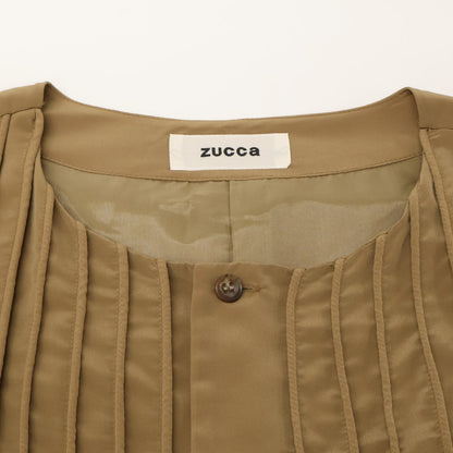 ZUCCa ZU53-FH085 PE デシン ノースリーブ ドレス