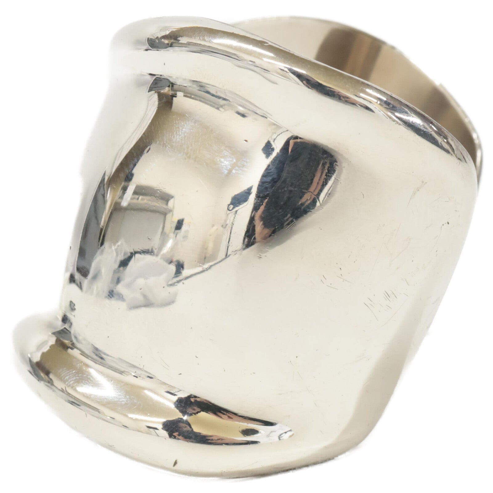 ティファニー & Co. ボーン カフ 925 スターリング シルバー バングル