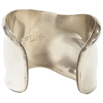 ティファニー & Co. ボーン カフ 925 スターリング シルバー バングル