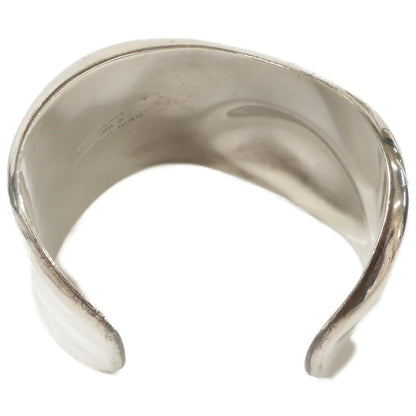 ティファニー & Co. ボーン カフ 925 スターリング シルバー バングル