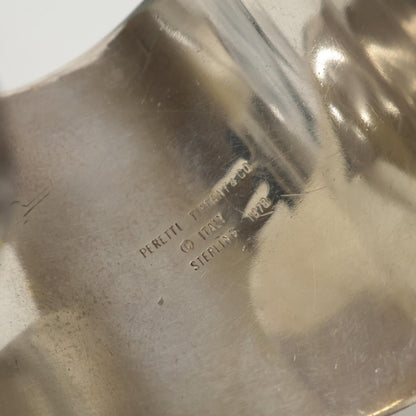 ティファニー & Co. ボーン カフ 925 スターリング シルバー バングル