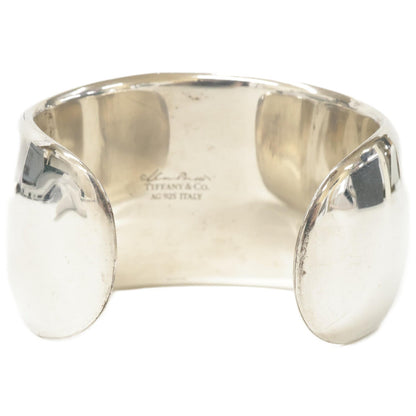 ティファニー & Co. エルサ・ペレッティ Ag925 ワイド バングル