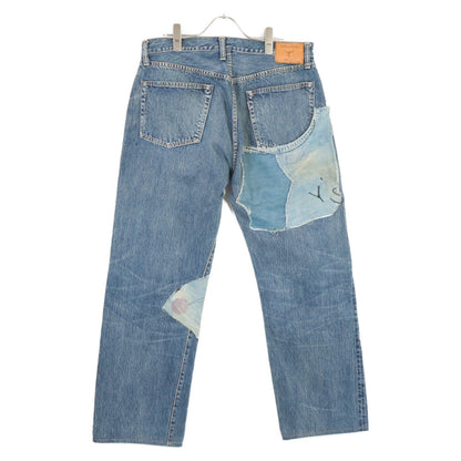 ヨウジヤマモト xSPOTTED HORSE CRAFT コットンデニムパンツ