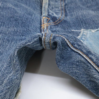 ヨウジヤマモト xSPOTTED HORSE CRAFT コットンデニムパンツ