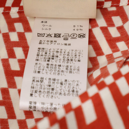 エルメス RE EDITION1973 ウールシルク スカート