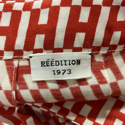 エルメス RE EDITION1973 ウールシルク スカート