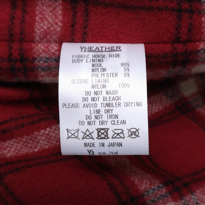 ワイツーレザー HVR-42 HV HORSE SINGLE BREASTED JACKET ホースハイドジャケット