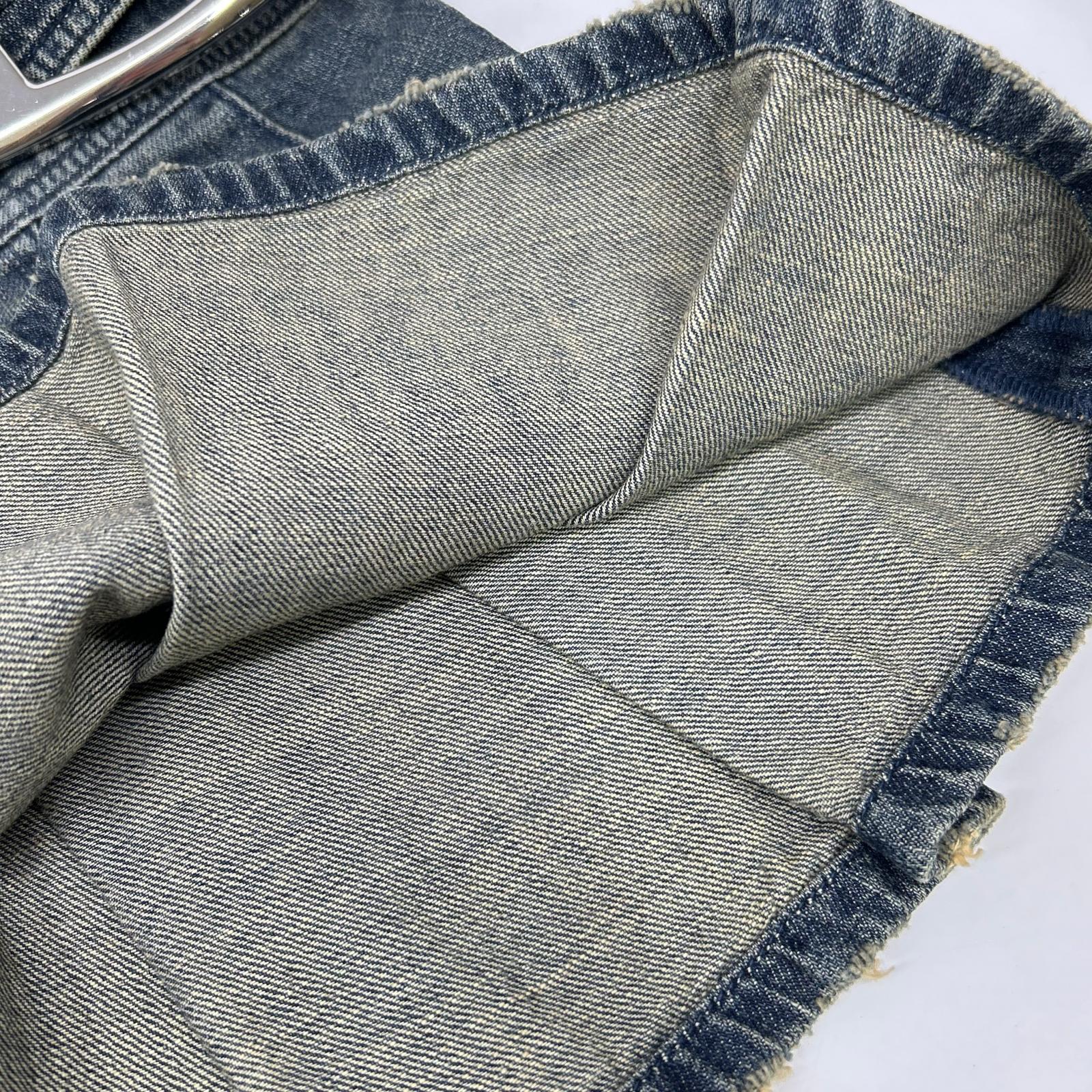 バレンシアガ Buckle Pleated コットンスカート