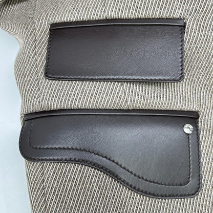エルメス ウール ラムスキン ジャケット