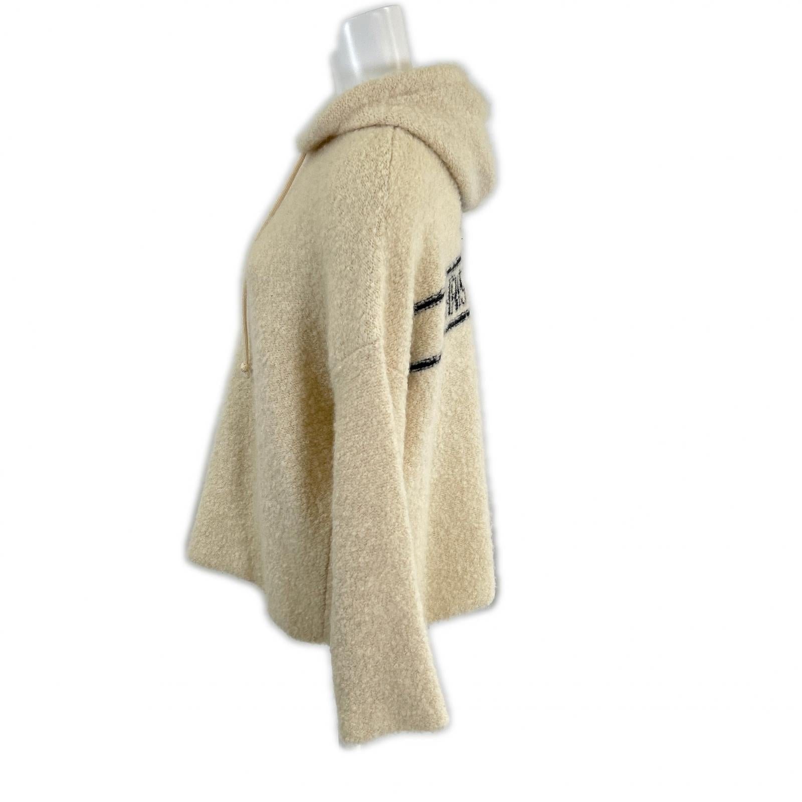 クリスチャンディオール カシミヤアルパカシルクウールニットフーディ