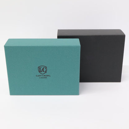 ラストクロップス シェルコードバン 二つ折り財布