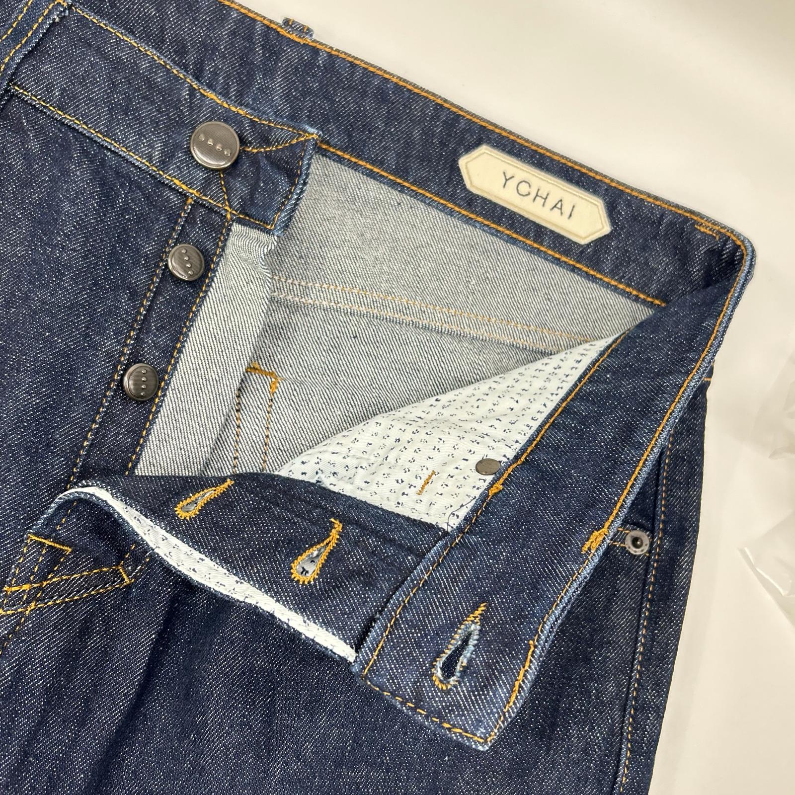 イカイ ストレッチデニムパンツ