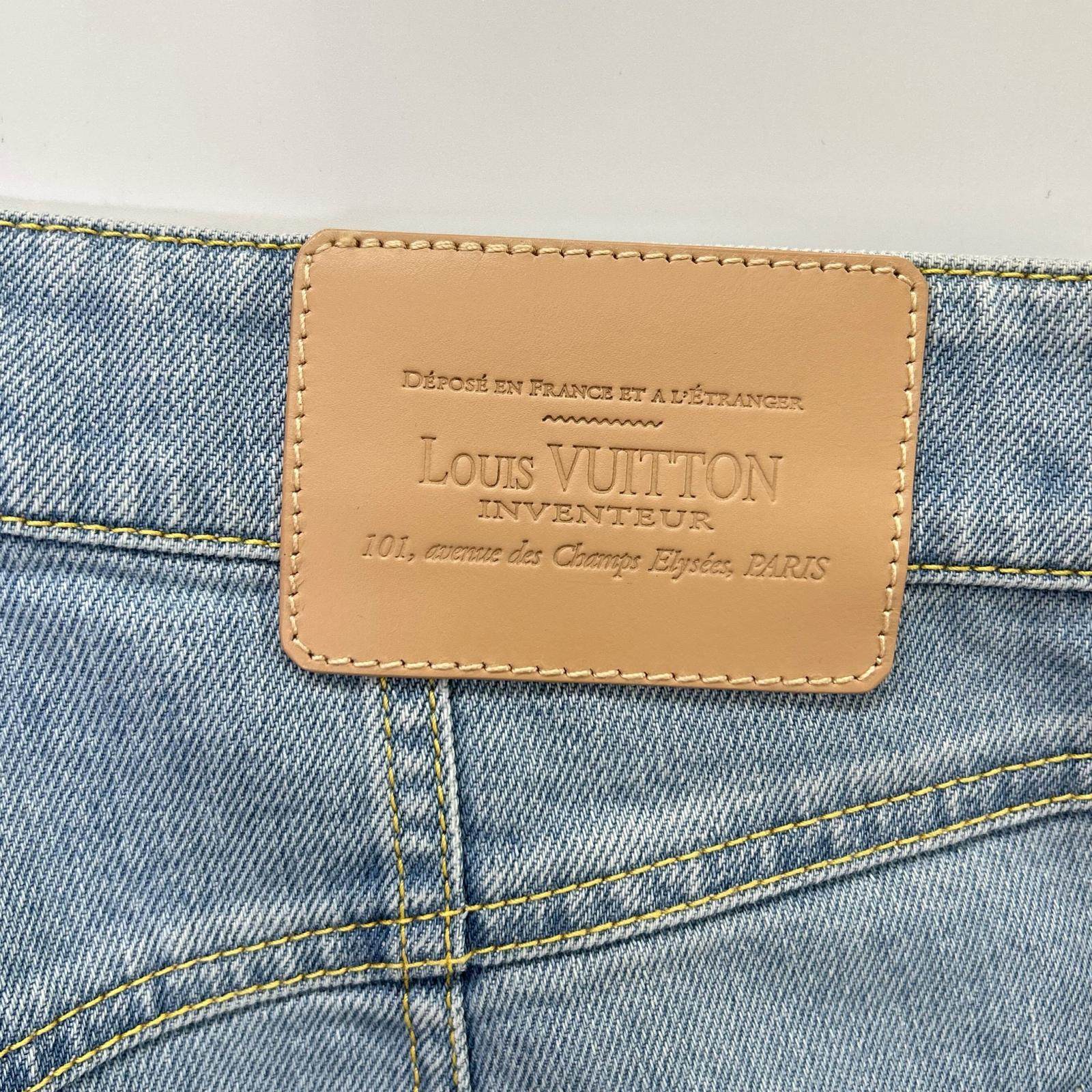 ルイヴィトン コットンデニムパンツ
