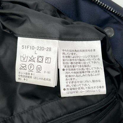 ブラックレーベルクレストブリッジ ダブルフェイスメモリーフーディー