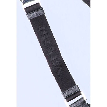 プラダ Re-Nylon サフィアーノレザー ショルダーバッグ