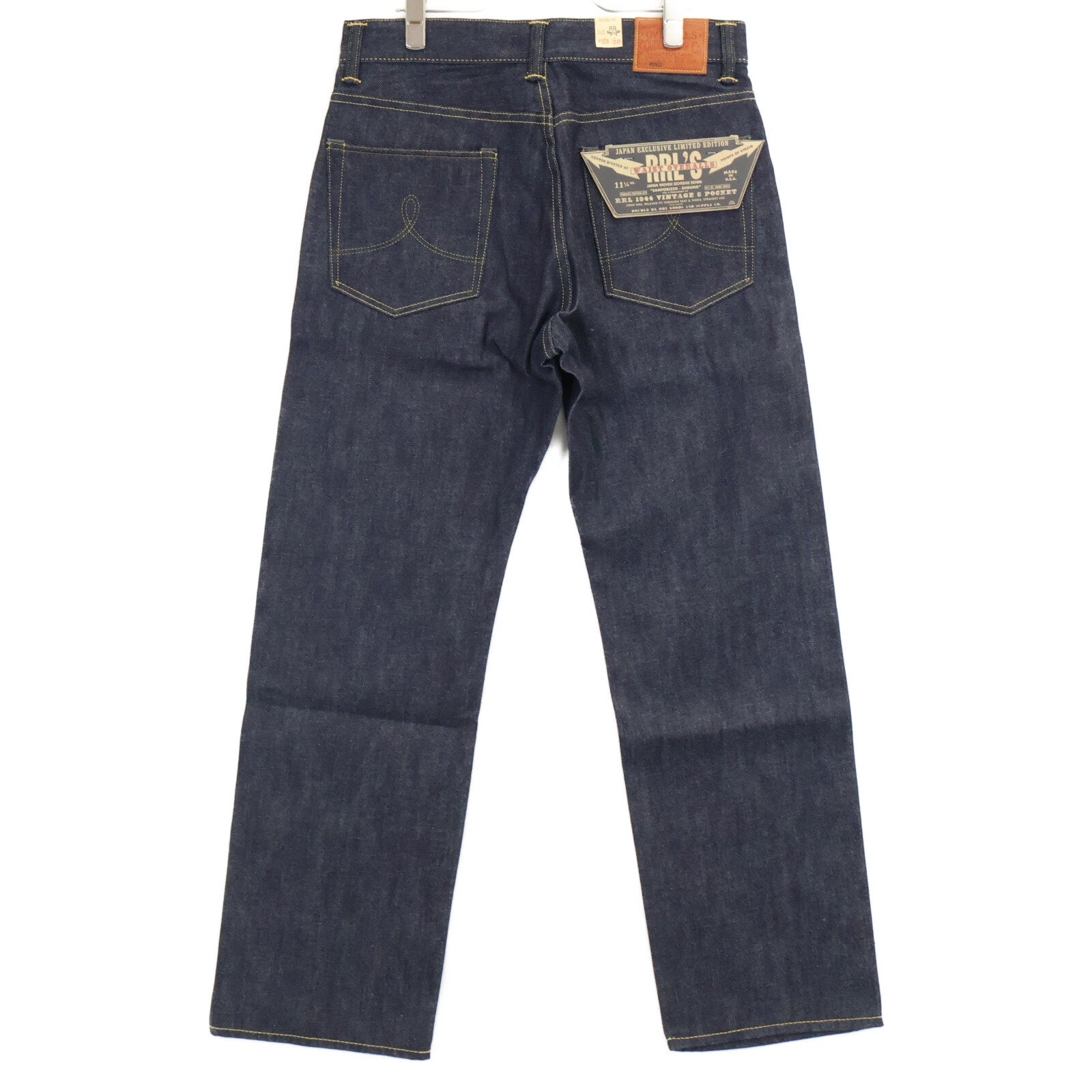 ダブルアールエル JAPAN EXCLUSIVE LIMITED EDITION 1944 VINTAGE JAPAN WOVEN 5ポケット デニムパンツ